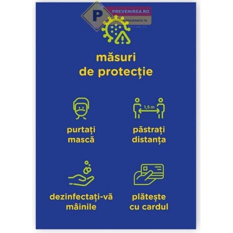 Semne pentru masuri de protectie